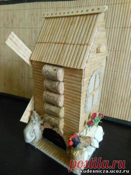 Мельница под чайные пакетики