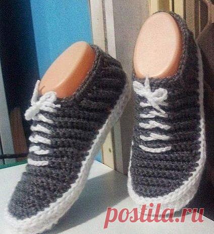 ТАПОЧКИ-КЕДЫ КРЮЧКОМ

Обязательно сохраните