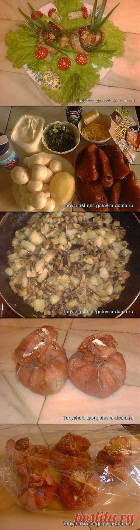 Грибочки в мешочке | ВКУСНО ПОЕДИМ!