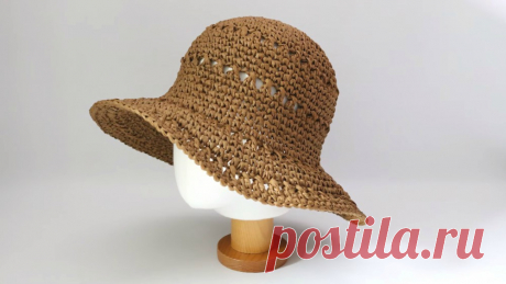 Free Summer Hat Crochet Pattern This is a free and easy to work up summer hat crochet pattern with step by step video tutorial. Crochet pattern comes with three rounds of creating this...