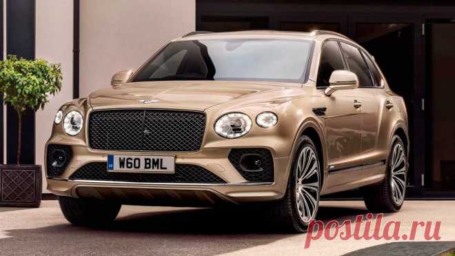 Гибридный кроссовер Bentley Bentayga Hybrid 2021 характеристики