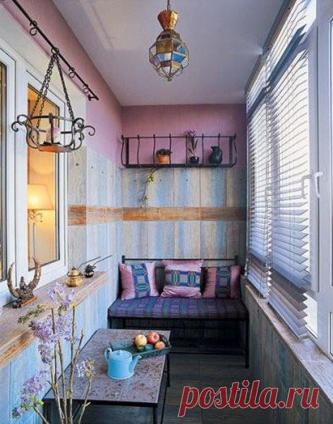 ​Идеи обустройства балкона или лоджии