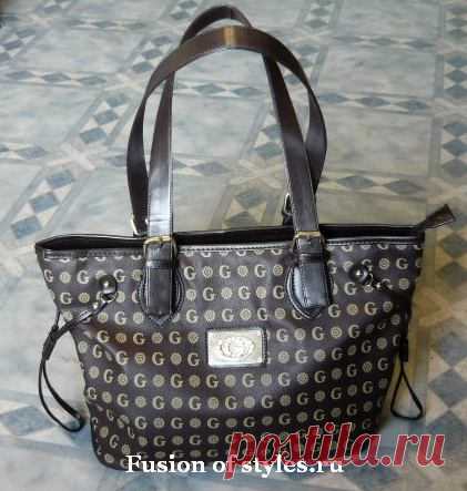 Замена ручек на сумке из кожзаменителя