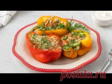 Перцы Лодочки Запечённые в Духовке.