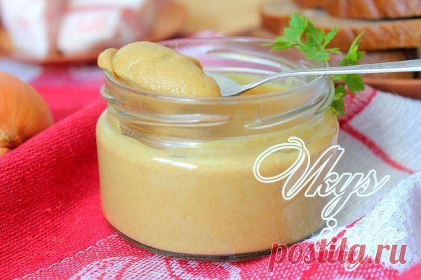 Горчица на огуречном рассоле рецепт с фото