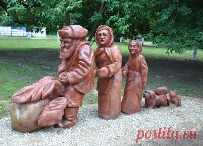 Шедевры из дерева