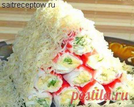 Закуска из крабовых палочек | Сайт рецептов