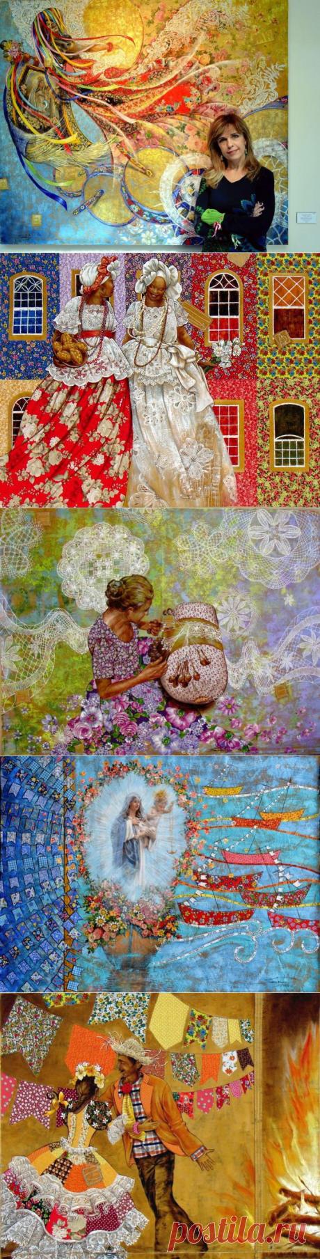Красочный пэчворк Sandra Freitas