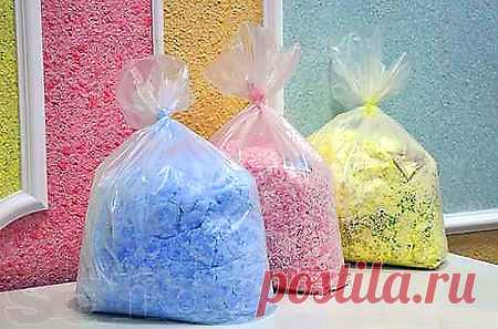 Жидкие обои — современная «одежда» для стен RMNT.RU