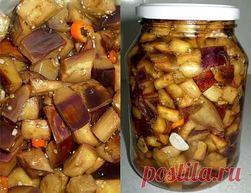 Баклажаны под грибочки - Простые рецепты Овкусе.ру