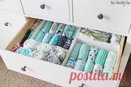 Органайзер для белья из доступных материалов — мастер-класс