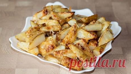 Картофель по-деревенски - проще не бывает - Простые рецепты Овкусе.ру