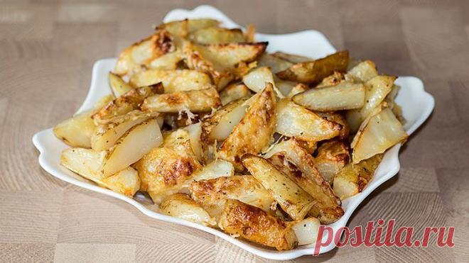 Картофель по-деревенски - проще не бывает - Простые рецепты Овкусе.ру