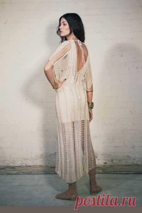 Crochetemoda: Vestido de Crochet