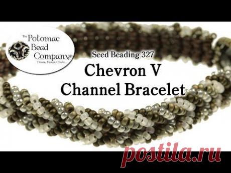 Make a Chevron V Channel Bracelet - YouTube