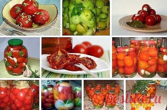 10 Рецептов вкусненьких помидорчиков!