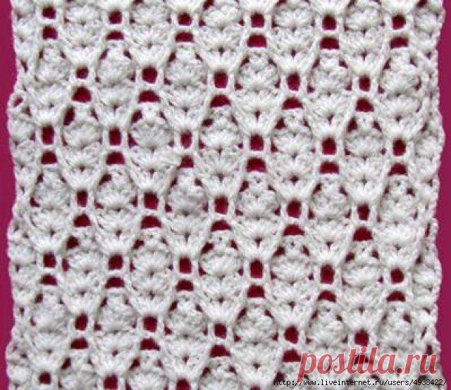 Пальто крючком от Полины Крайновой. Схема