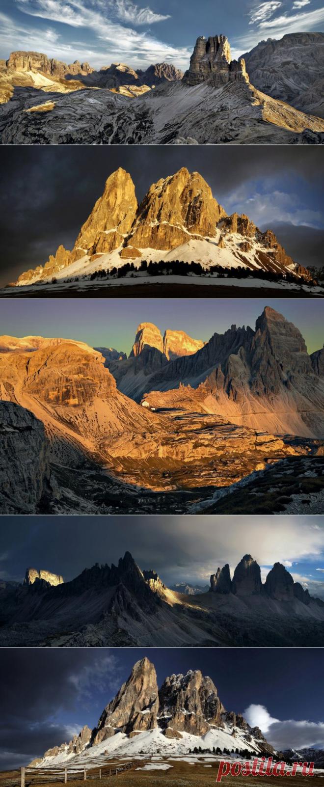 Горные пейзажи Килиана Шонбергера.