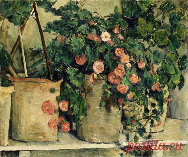 Художник Поль Сезанн (Paul Cézanne, 1839-1906).
