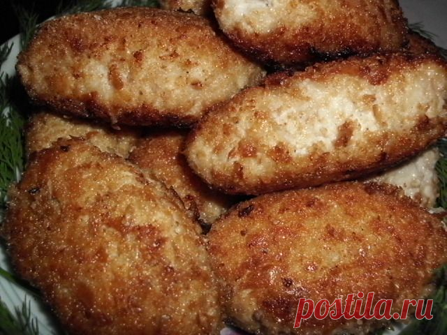 КУРИНЫЕ КОТЛЕТКИ С НАЧИНКОЙ