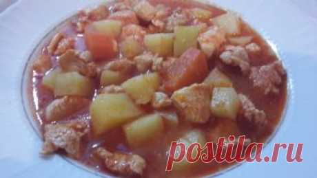 Соте из курицы (Tavuk sote)