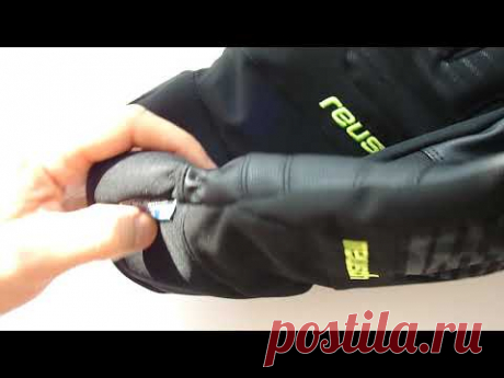 Горнолыжные перчатки Reusch Sportif Softshell R-TEX XT (черные с черными полосками) 1050грн