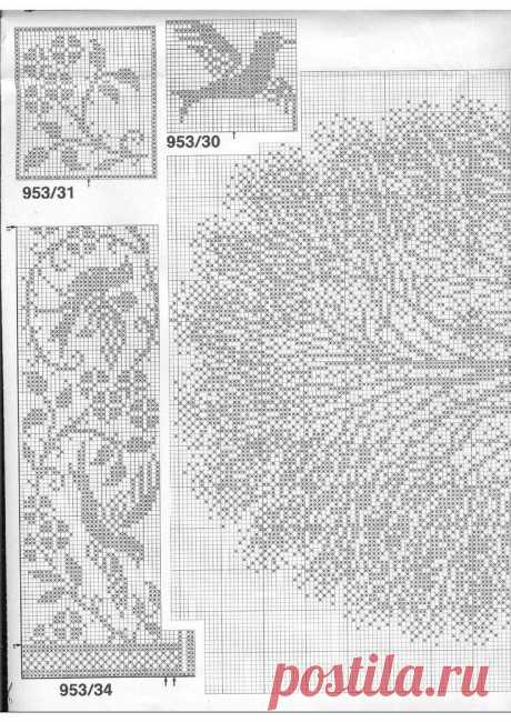 Baum_oben  |  Пин от пользователя Anke Sauer на доске Häkeln / crochet / crocheté_G…