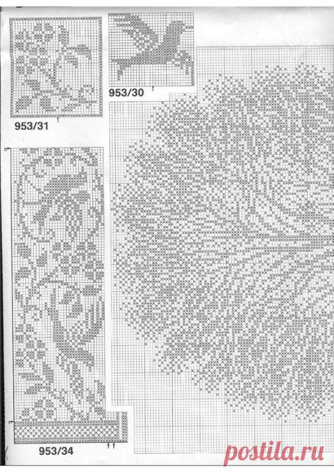 Baum_oben  |  Пин от пользователя Anke Sauer на доске Häkeln / crochet / crocheté_G…