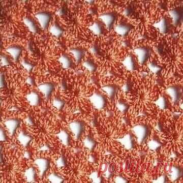 Нежные ажурные узоры крючком