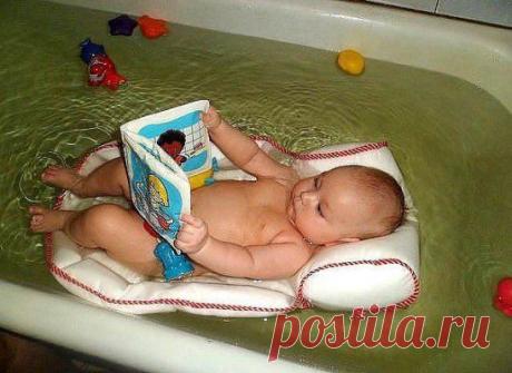 Вот это я понимаю - купание с комфортом!:))