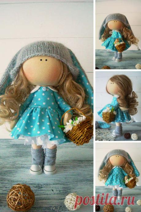 Fabric doll Cloth doll Muñecas Baby doll by AnnKirillartPlace