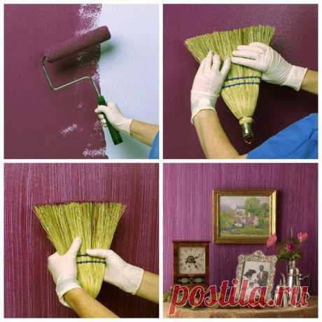 Интересные идеи при покраске стен — Сделай сам, идеи для творчества - DIY Ideas