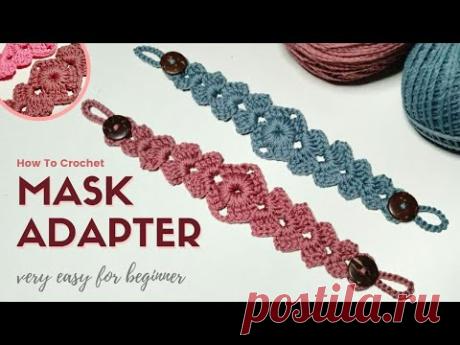 Crochet Mask Adapter Eid Fitr Edition || Crohet Tutorial Haruma Craft