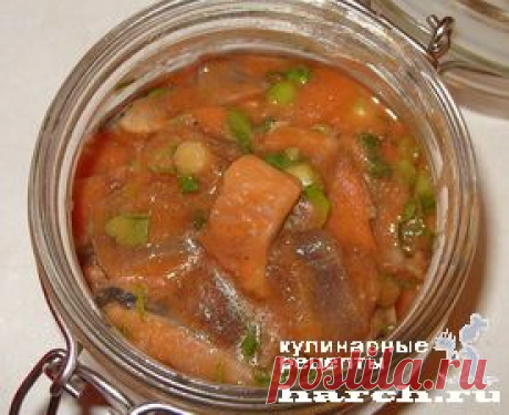 Сельдь, маринованная в томатном соке по-испански | Харч.ру - рецепты для любителей вкусно поесть