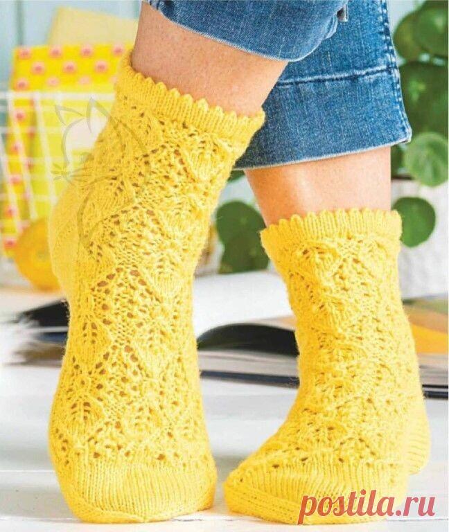 Ажурные носки
