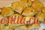 Закусочные пирожки с грибами и сыром.