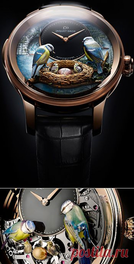 Эксклюзивная новинка Bird Repeater от Jaquet Droz