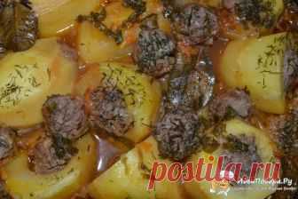 Фаршированный картофель-вкусно,быстро,аппетитно
