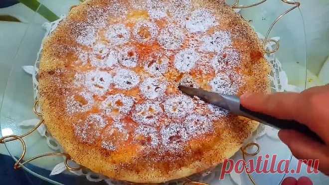 Хоть с яблоками, Хоть с бананами! На Сковороде - Мягкий, Воздушный ПИРОГ - тесто с ОДНИМ яйцом!
