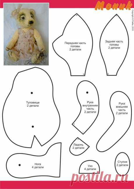 Разделы выкроек