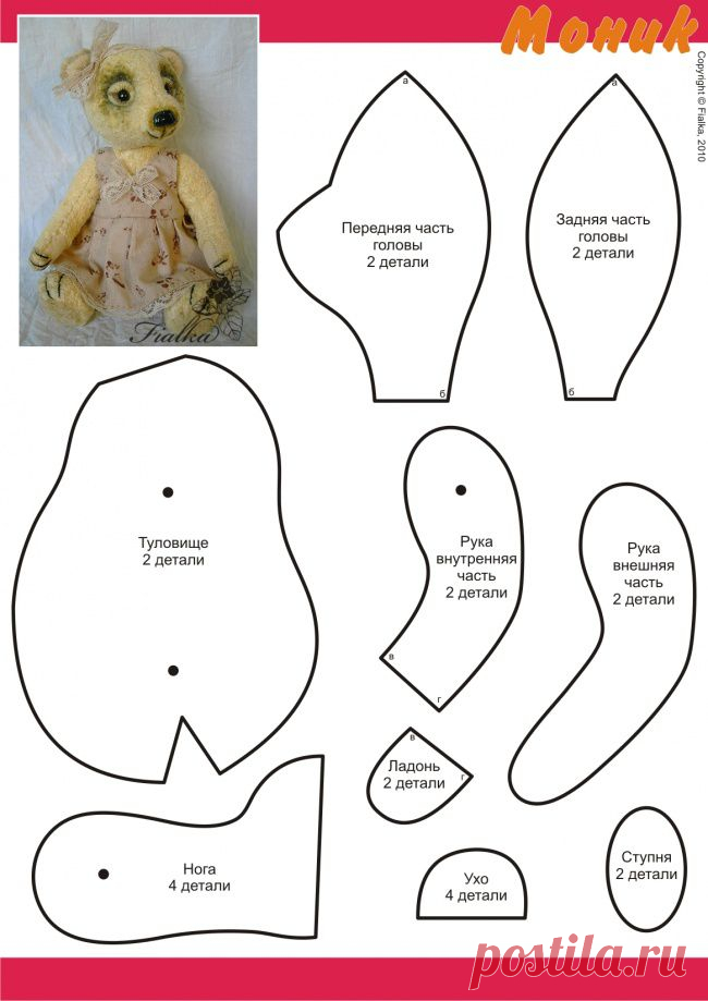 Разделы выкроек