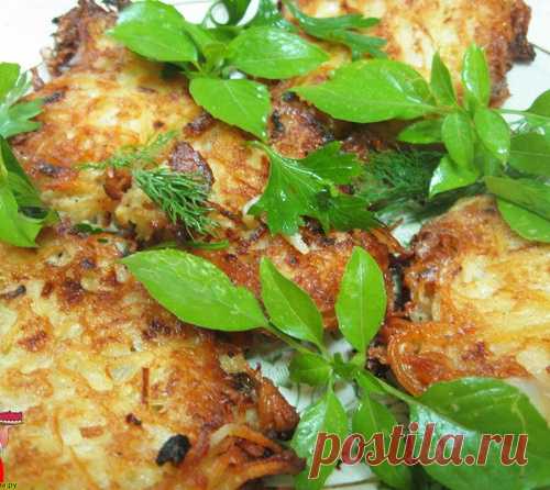 Драники из картошки.