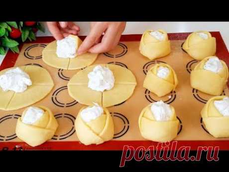 Почему Они Такие Вкусные!ПЕЧЕНЬЕ РОЗОЧКИ/ ЛЮБИМЫЕ ПЕЧЕНЬЯ/ РОСКОШНЫЕ РОЗОЧКИ.Mazzali Oshxona.