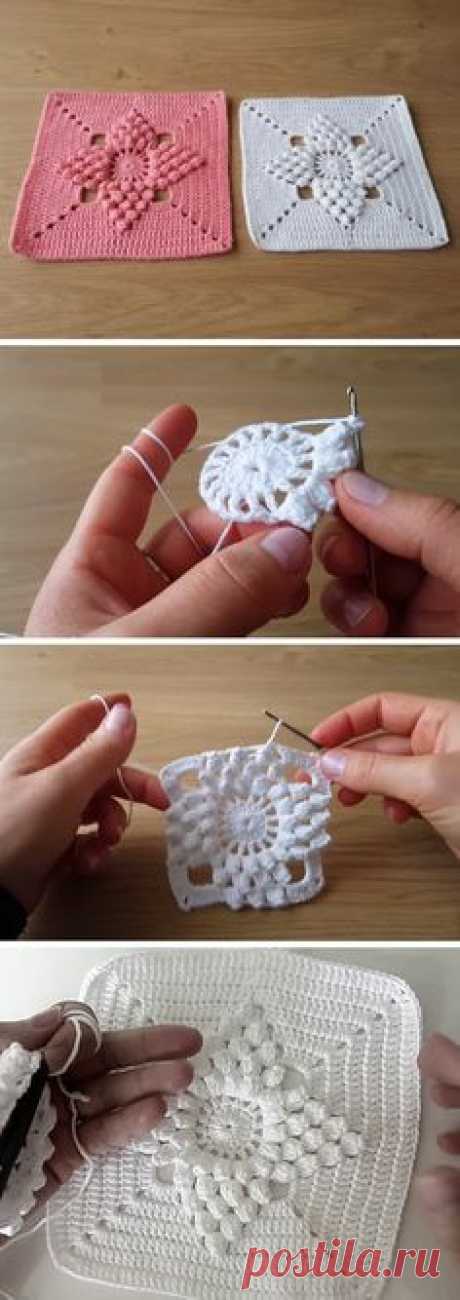 Today we are going to lean t crochet a beautiful, vintage granny square. Some blogs refer to this design as a wedding ring square, I have hard time figuring out the reasoning behind this name and we, here at Design-Peak will simply call it a vintage textured granny square design. Never mind actual name, the… Read More Popcorn Stitch Square Tutorial – Vintage Style