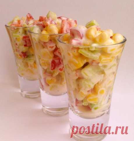 Летний хрустящий салат - Вкусняшкино