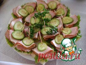 Канапе для фуршета - кулинарный рецепт