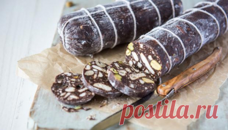 Рецепт шоколадной колбасы: как приготовить вкусный десерт родом из детства - Рецепты и советы