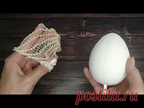 Декор пасхального яйца под ФАБЕРЖЕ 🌹/Пасхальный декор/ 🌹Easter egg decor