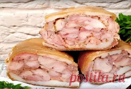 Куриный рулет: царская закуска вкуснее колбасы