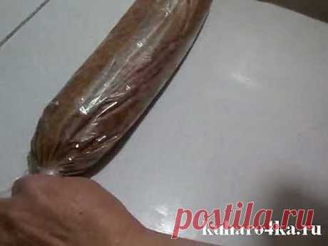 Самый простой рецепт мясного рулета с макаронами - Видеорецепты - Видео МК - Хозяюшка. Кушать подано!